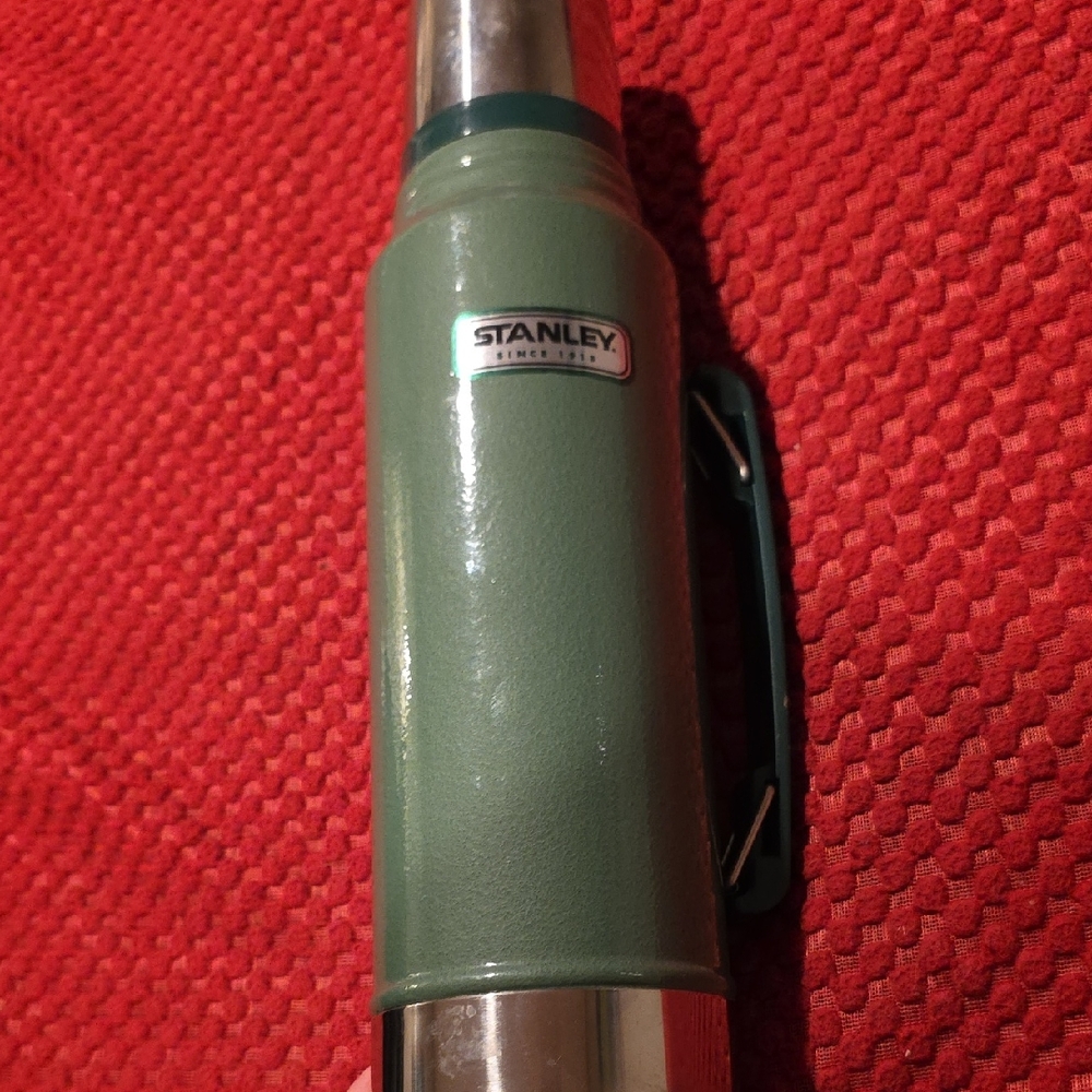 Vintage Stanley Green Thermos